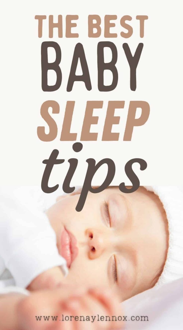 In this post, I want to share five of the best baby sleep tips that helped my colicky baby start sleeping through the night.