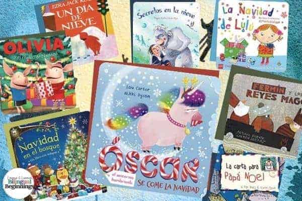 Christmas and Winter Themed Christmas Books in Spanish for Kids