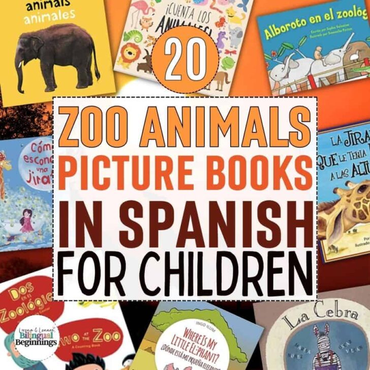 Explore a wild world of imagination with these 20 captivating zoo animal picture books in Spanish, perfect for young readers eager to discover the beauty and wonder of the animal kingdom