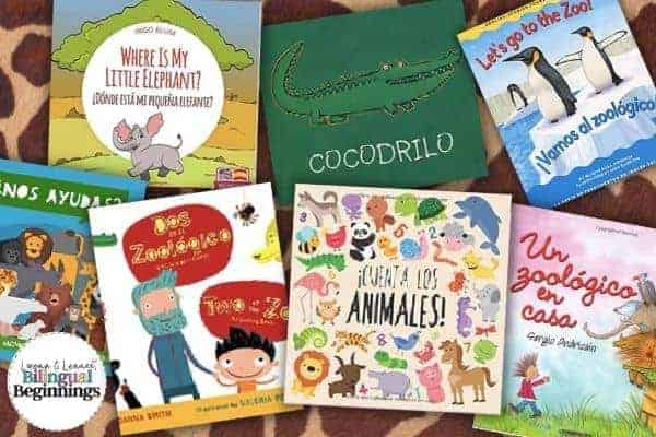 Zoo Animal Picture Books in Spanish for Kids