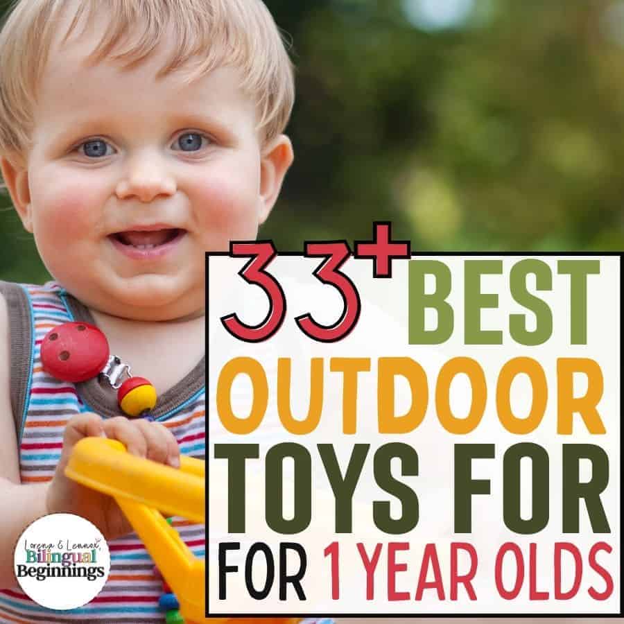 Outside toys for one year 2025 old boy