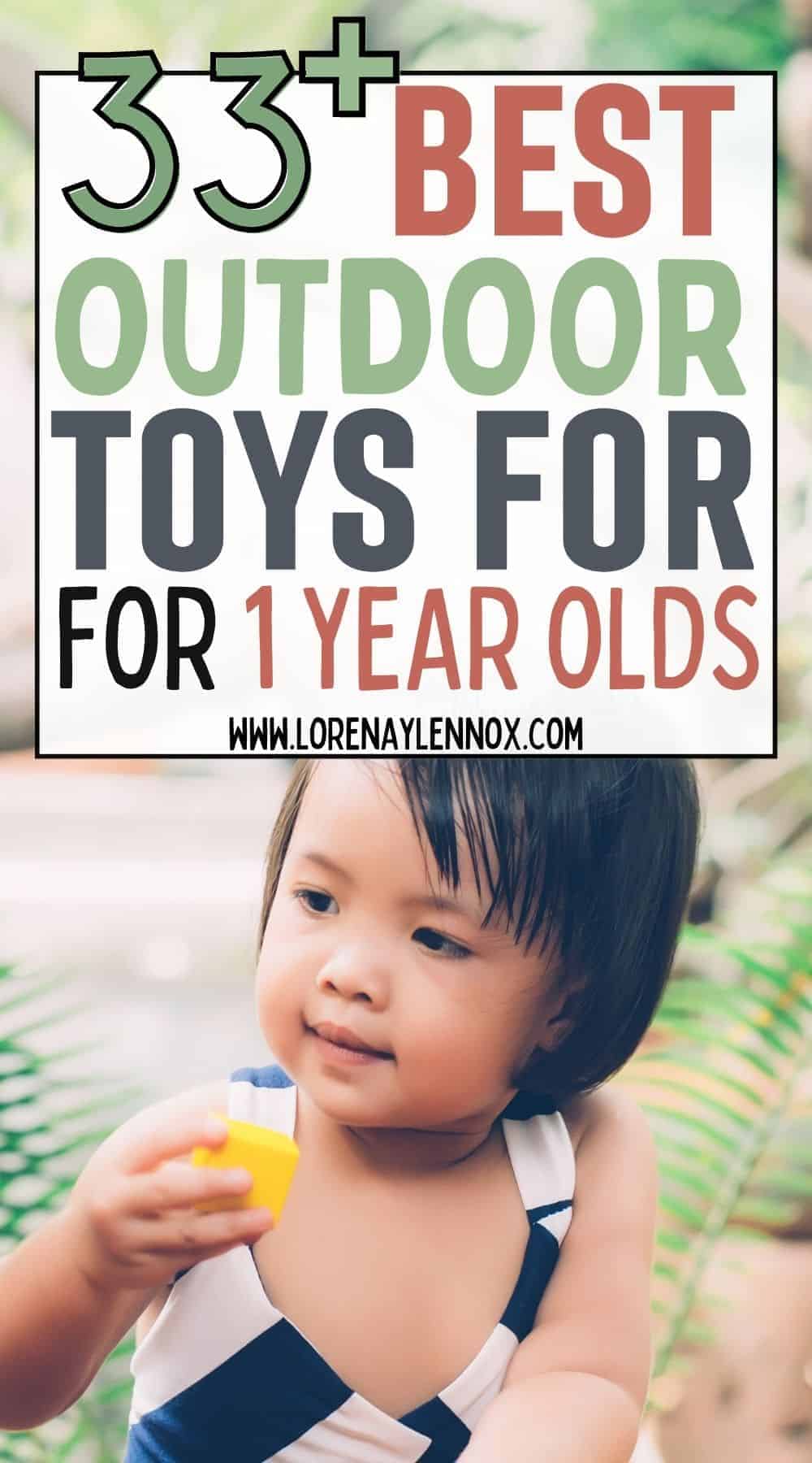 33+ Best Outdoor Toys for 1 Year olds