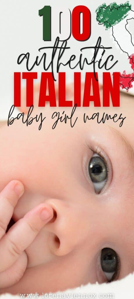 100 Authentic Italian Baby Girl Names