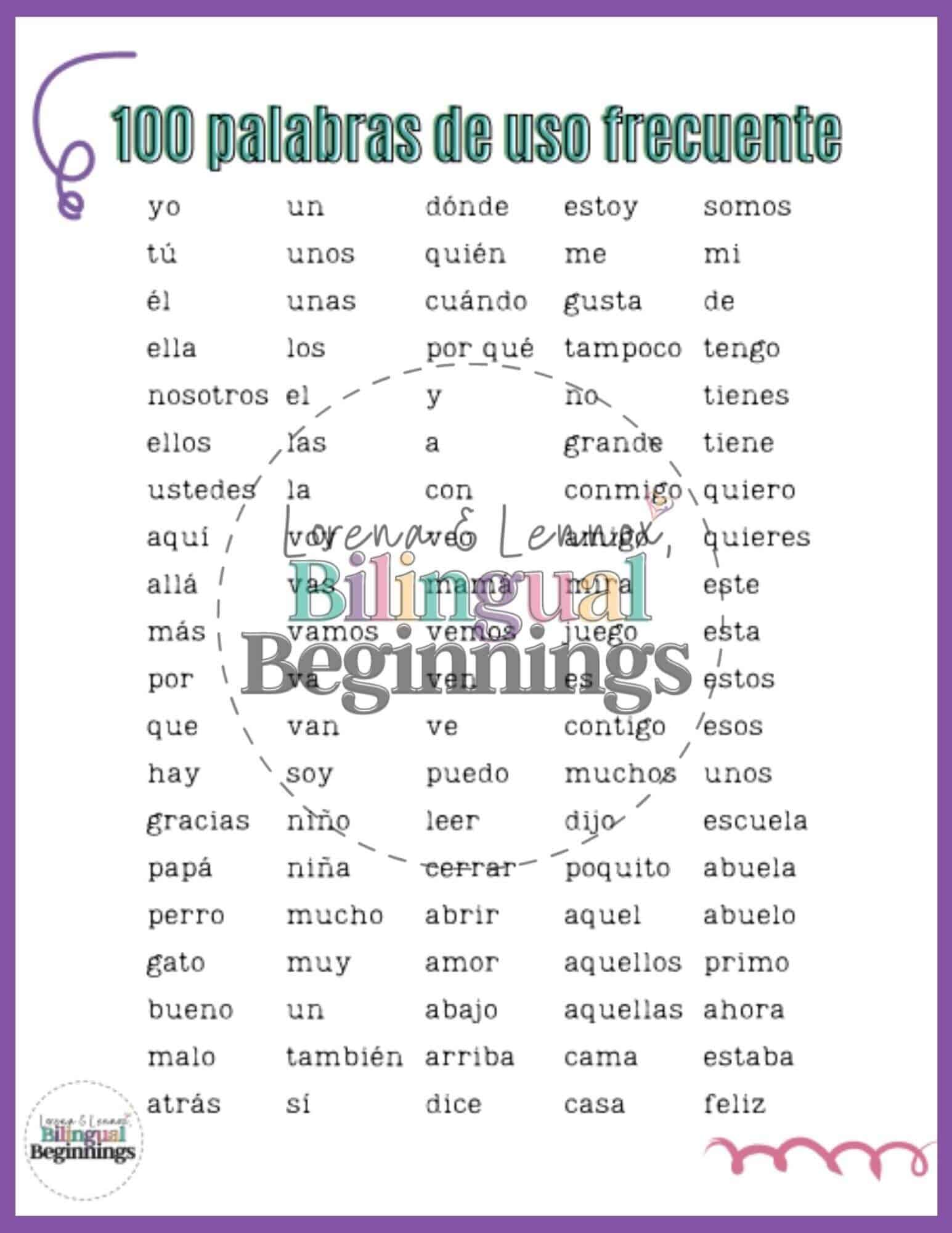 Letter H Printables in Spanish  High frequency words activities, Letter  activities, Word activities