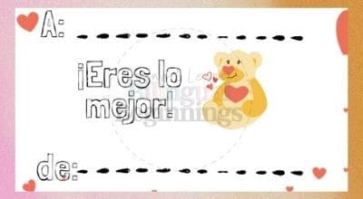 Valentines Day Cards in Spanish