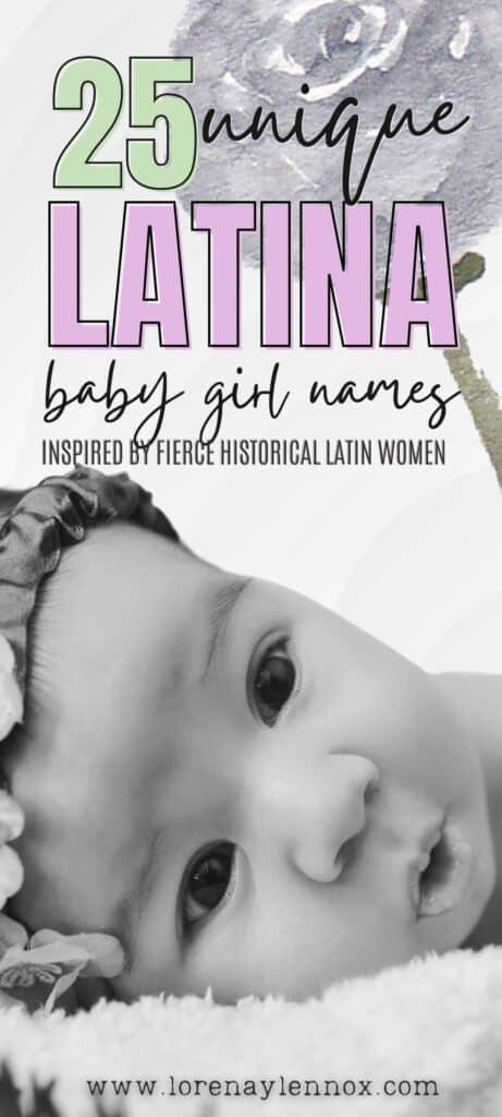 27 Unique Baby Girl Names Inspired By Fierce, Historical Latin American Figures #babynames #babygirlnames #latinababynames #spanishbabynames #uniquebabynames #fiercebabynames #cutebabynames