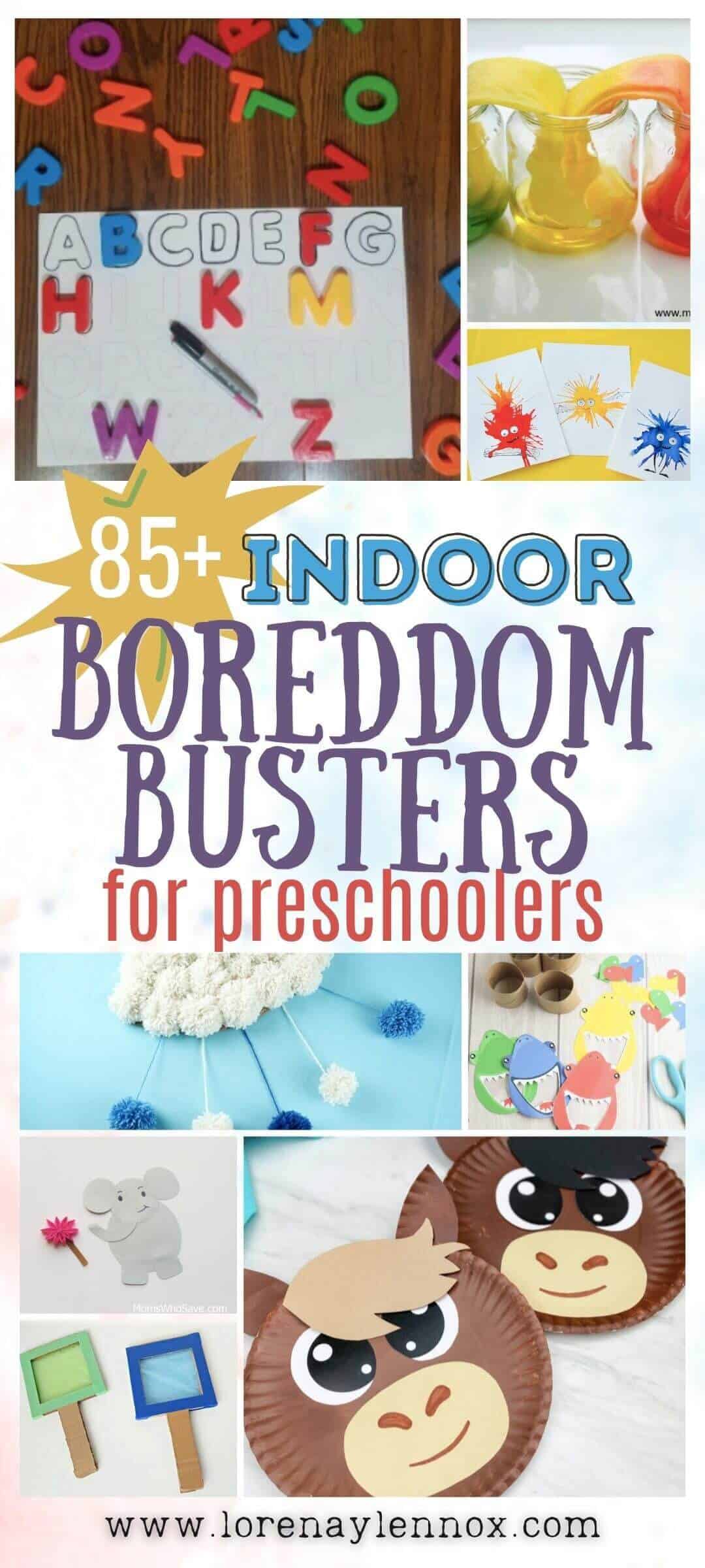 85 + Boredom Busters for Toddlers and Preschoolers 
