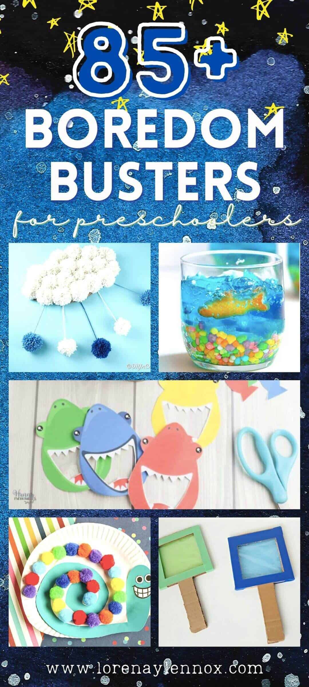 85 + Boredom Busters for Toddlers and Preschoolers That You Can Do Right From Home #activitiesfortoddlers #activitiesforpreschoolers #finemotoractivities #grossmotoractivities #sensoryactivities #athomeactivitiesfortoddlers #learningactivitiesforpreschoolers #toddlersensoryactivities
