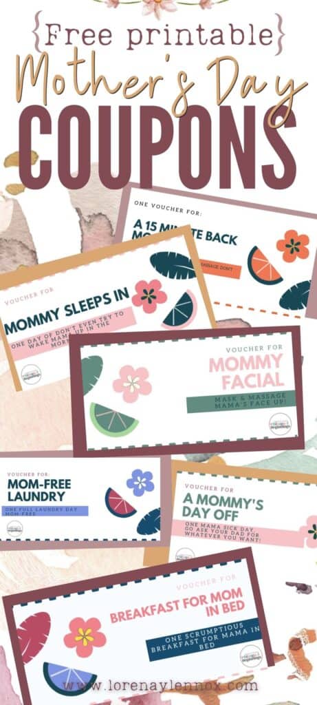 Free Mother's Day Coupons