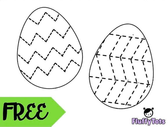 3. Easter Egg Pattern Activity - with FluffyTots“If you are looking for a fun way to introduce pattern to your toddlers, let’s hop in and try out Easter Eggs Pattern Activity.”