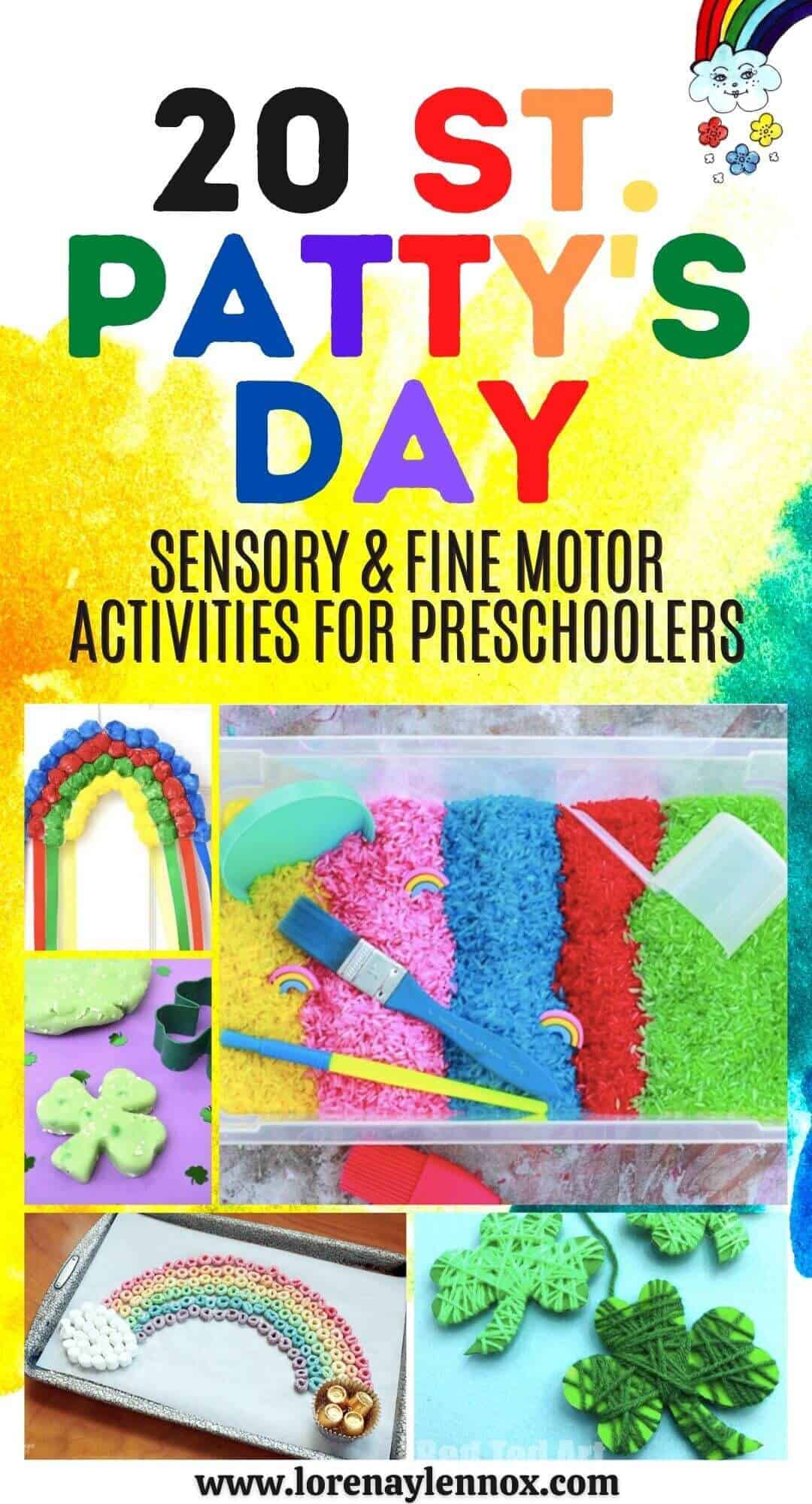 St. Patrick's Day Sensory Activities for TOddlers