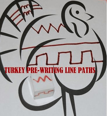 13. Textured Sensory Turkey Pre-Writing Activity - with Preschool Toolbox “The textured turkeys are a great way to encourage fine motor skills while adding the extra sensory layers.”