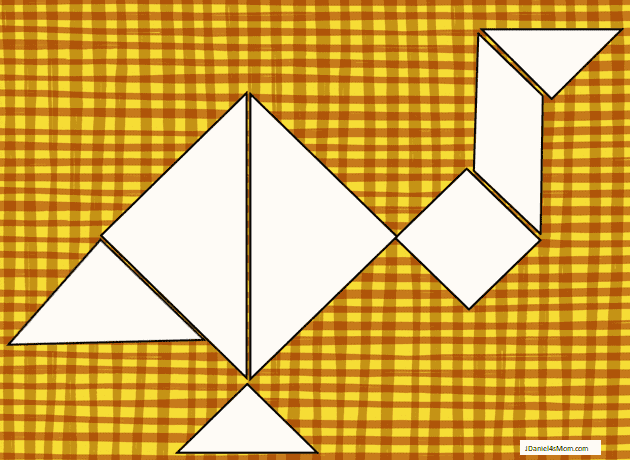 15. Thanksgiving Tangram Puzzles for Kids - with JDaniel4