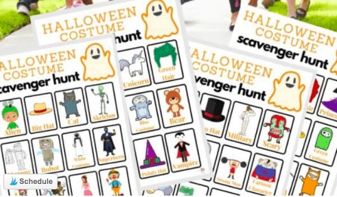 Halloween printables preschoolers