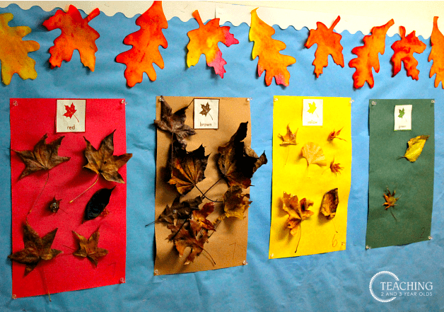 Fall activities for preschoolers
