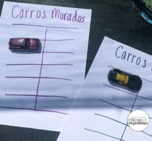 Cars Color Learning Activity