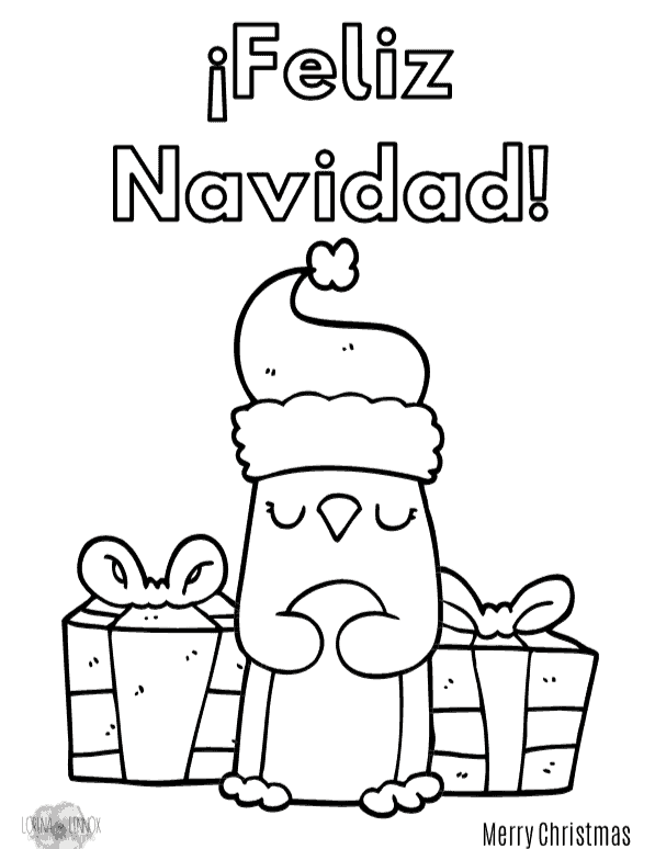 Christmas Printables in Spanish