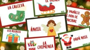 Christmas printables in Spanish