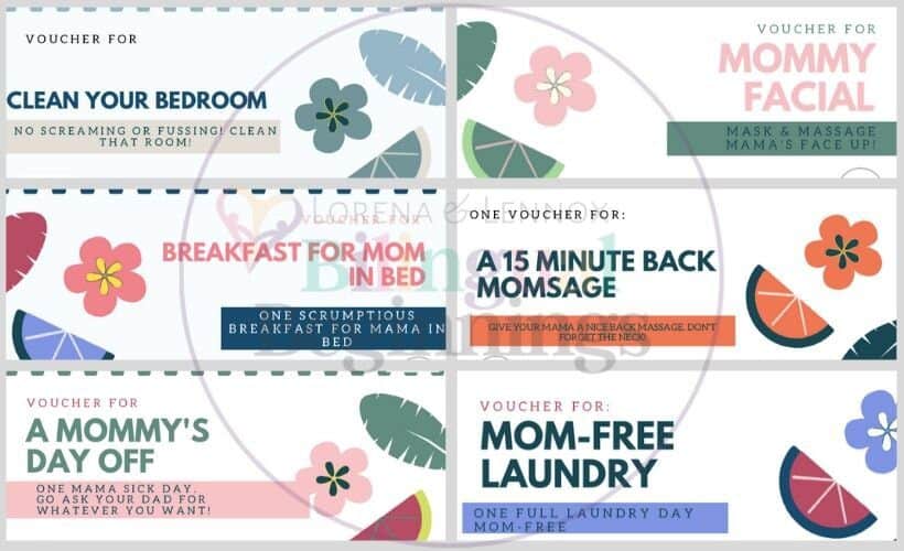 Free Mother's Day Coupons