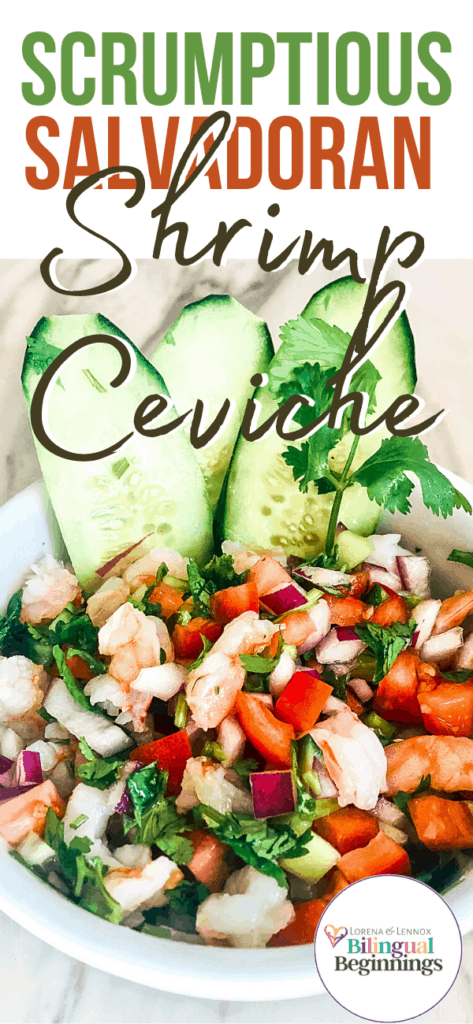 A quick and easy Salvadoran Shrimp Ceviche