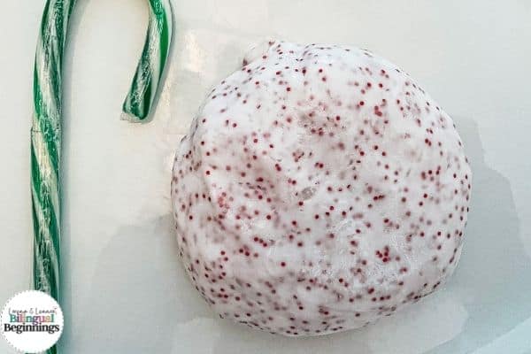An Easy Peppermint Christmas Slime Recipes and Activities for Kids