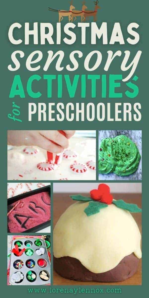 In this post, you can find a variety of Christmas activities for preschoolers, from sensory activities to printable Christmas activities!