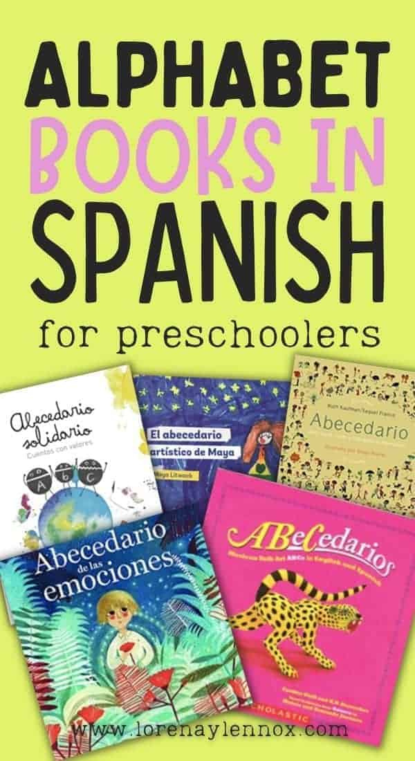you can find a wide selection of children's picture books to learn Spanish alphabet with your preschooler today.