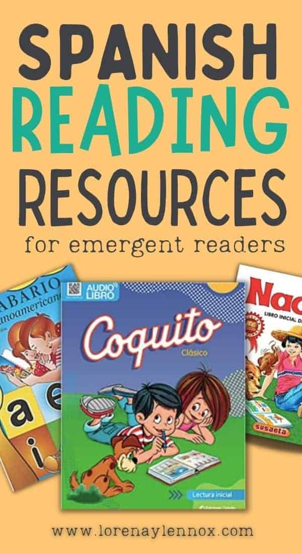 In this post you can find a variety of Spanish reading resources for emergent readers such as ABC books, reading workbooks, YouTube videos and Early Readers in Spanish!