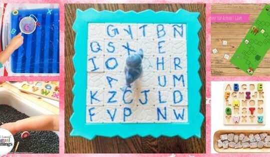 In this post I will share a round-up post from great kid bloggers on creative and fun ways to learn the ABCs with your preschoolers.
