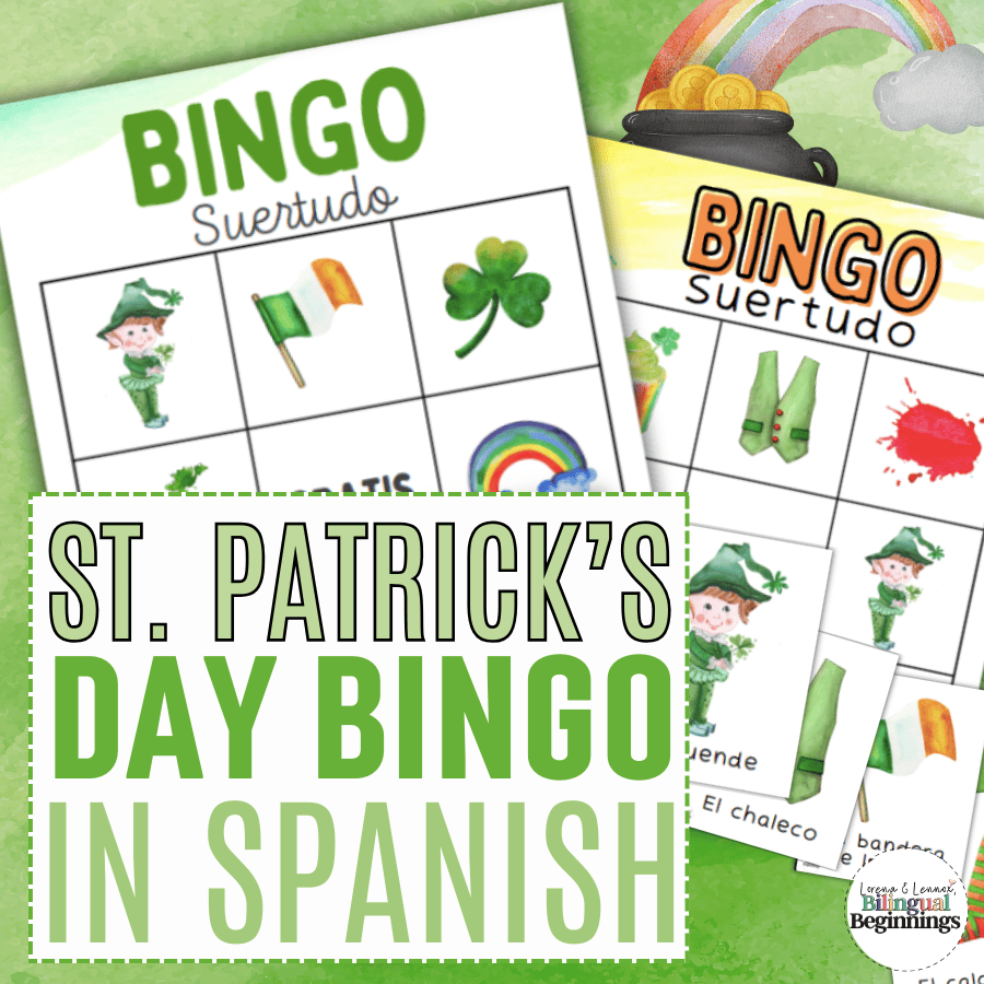 Get ready for some St. Patrick's Day excitement with our entertaining bingo game designed especially for kids in Spanish! This delightful activity is not only a fantastic way to celebrate the holiday but also offers a fun opportunity for language practice and learning. With colorful cards featuring familiar St. Patrick's Day symbols and easy-to-follow instructions, this game promises hours of enjoyment for little ones and the whole family. Download now and let the St. Patrick's Day festivities begin!
