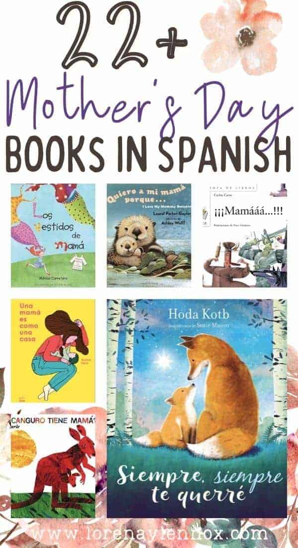 22 Mother's Day Picture Books in Spanish for kids
