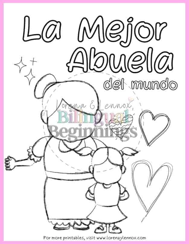 Mother's Day Printables for Grandma in Spanish