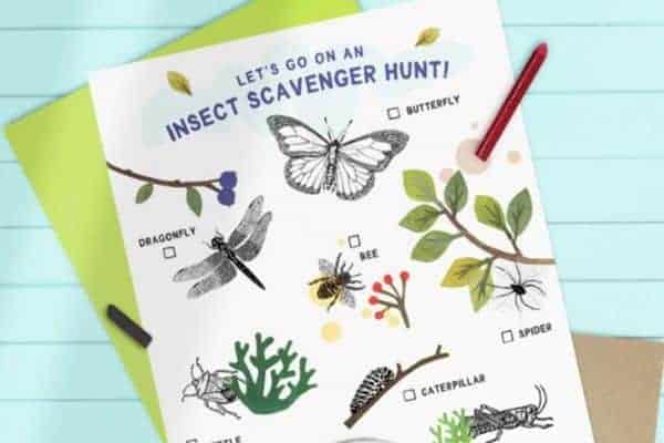 40 + Scavenger Hunt List Ideas for Kids of All Ages