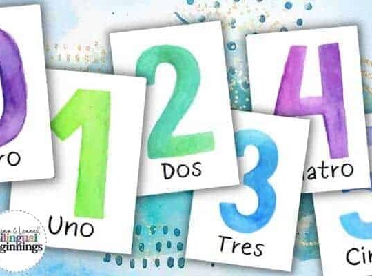 Spanish Numbers 1-30: Free Printable Flashcards for Kids