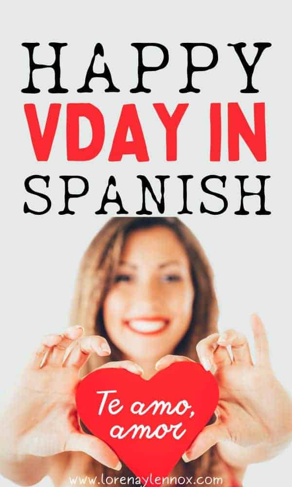 Happy Valentine's Day in Spanish