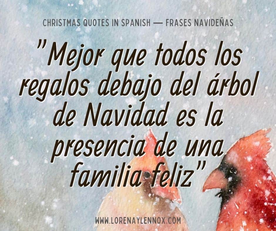 50+ Christmas Quotes in Spanish