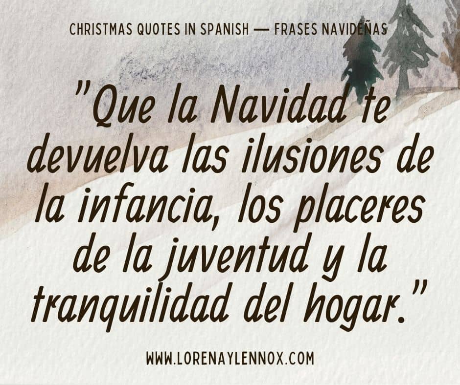 50+ Christmas Quotes in Spanish