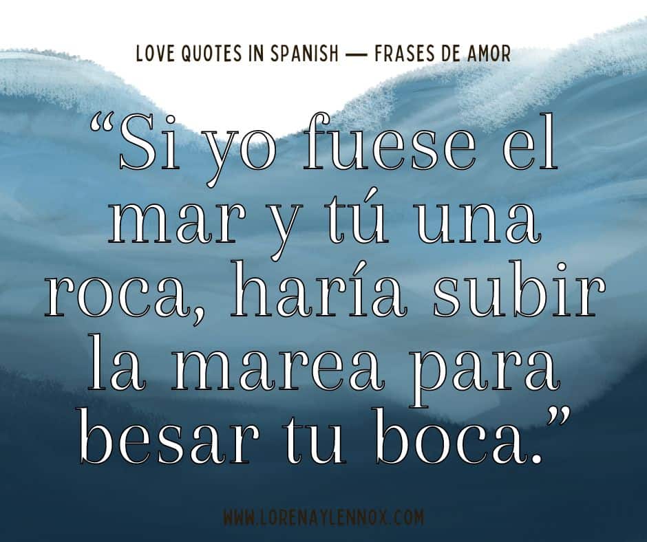 70+ Love Quotes in Spanish