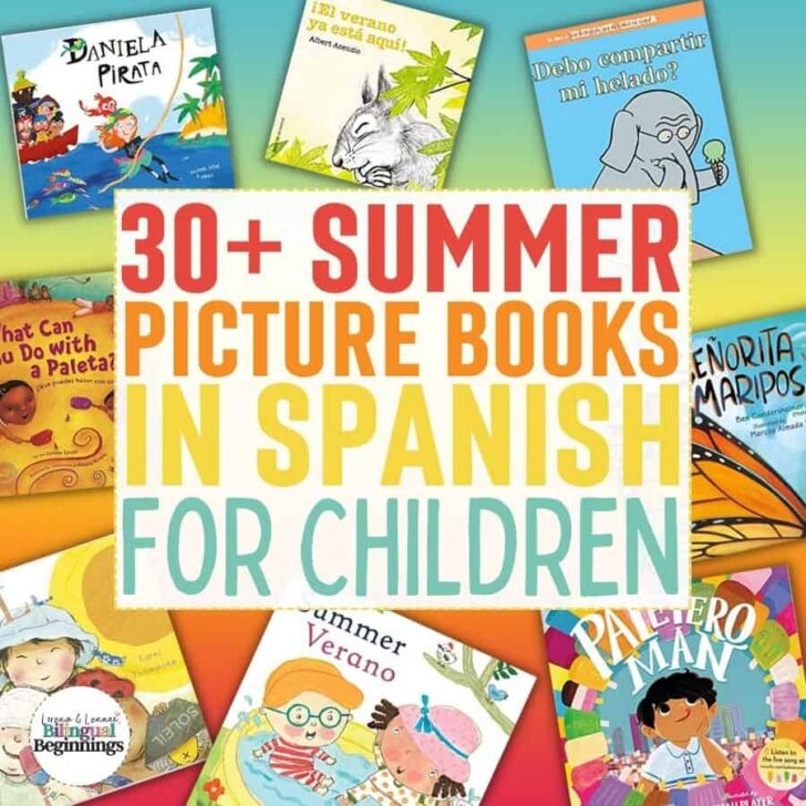 30+ Summer Books in Spanish for Children