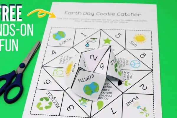 Earth Day Cootie Catcher