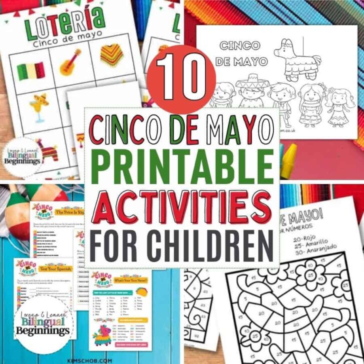 Cinco de Mayo Printable Activities for Kids