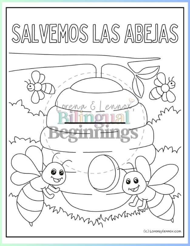 10 Nature Coloring Pages in Spanish