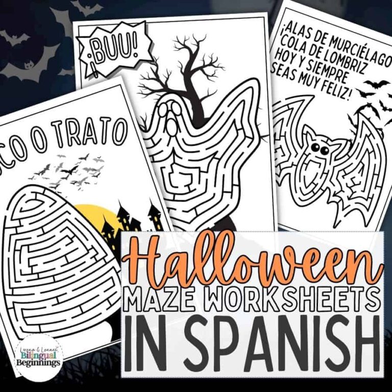 Free Printable Christmas I Spy Worksheets in Spanish - Bilingual Beginnings