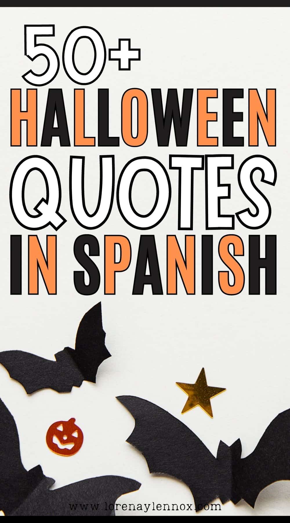 "Dive into the enchanting world of Halloween with our curated collection of 50+ Spanish Halloween quotes. From eerie to whimsical, these quotes capture the essence of the holiday in a linguistic and cultural journey. Add a bilingual twist to your celebrations or explore the linguistic beauty of another tongue – our quotes are sure to bewitch and beguile your Halloween experience. 🎃👻 #SpanishHalloweenQuotes #BilingualCelebrate #HalloweenMagic"
