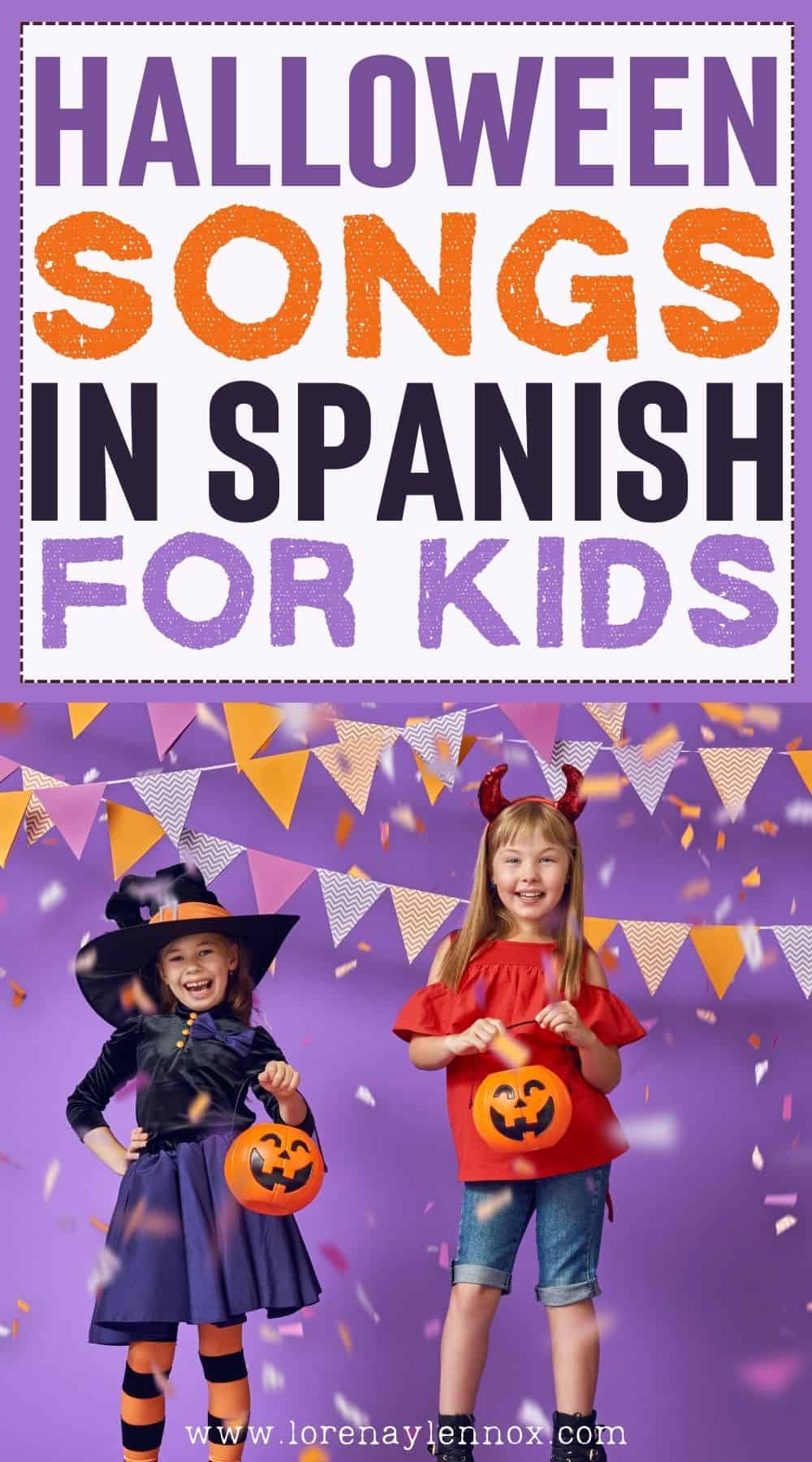 "Discover a bewitching collection of Halloween songs in Spanish for kids! Get your little ones in the spooky spirit with these catchy tunes that celebrate Dia de los Muertos and Halloween traditions. Perfect for language learning and family fun."