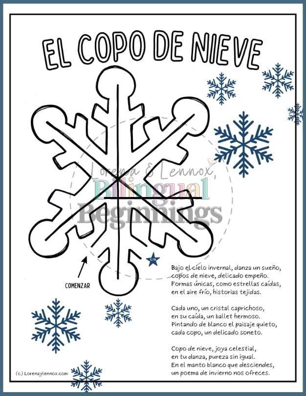 Maze Printable in Spanish