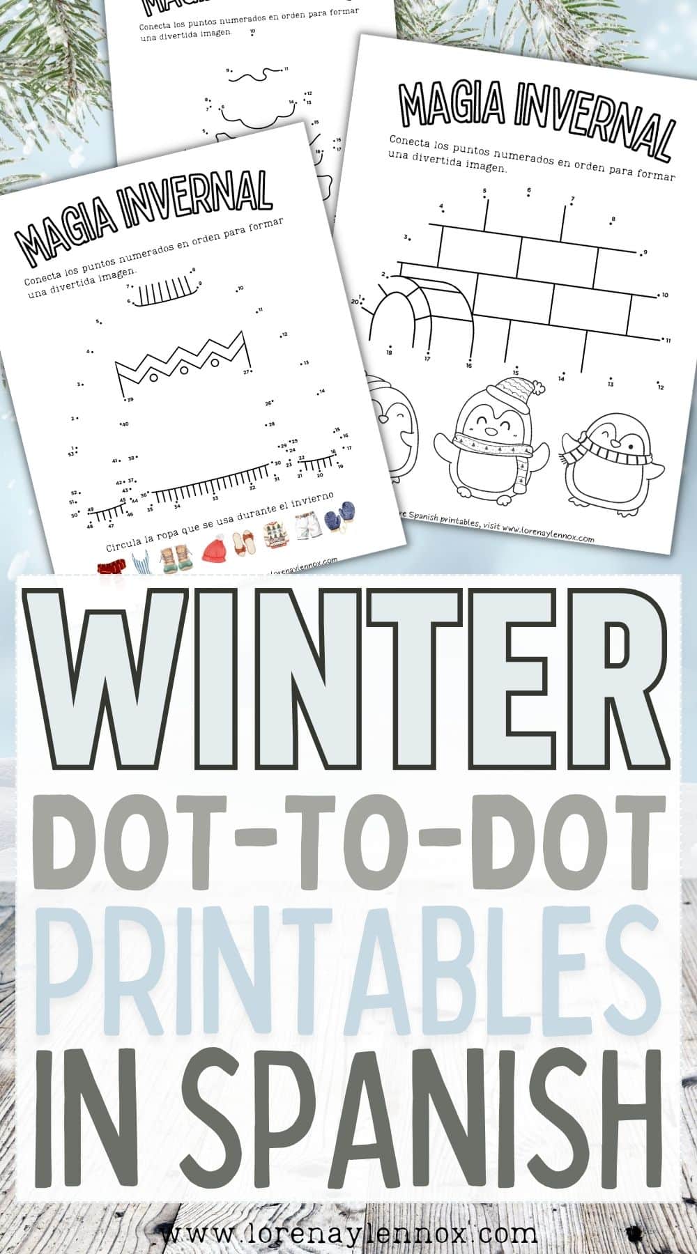 Explore the magic of winter with our charming dot-to-dot printables en español! ❄️ Connect the dots to reveal delightful winter scenes, perfect for keeping little ones entertained during the chilly days. From snowflakes to snowmen, these activities combine fun and learning. Dive into the frosty world of dot-to-dot excitement! 🧊✨ #WinterPrintables #DotToDot #SpanishActivities